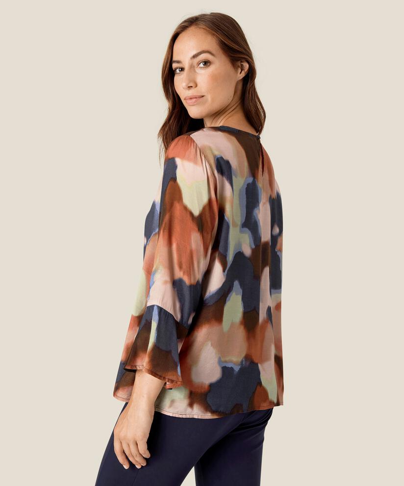 Bicca Blouse, Rose Smoke