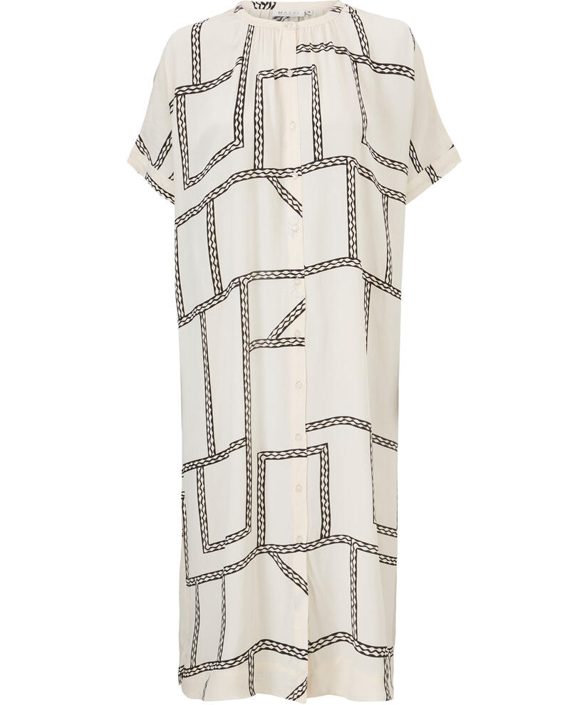 ONORA SHIRT DRESS, Whitecap
