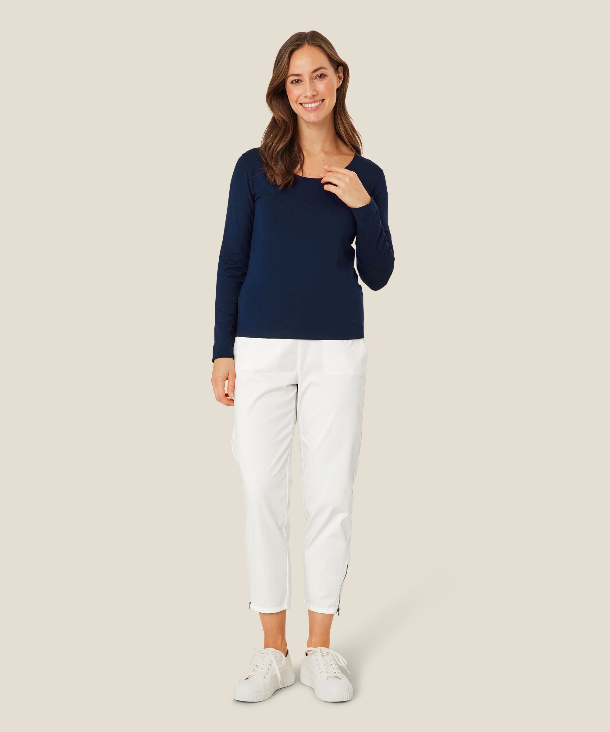 Padme Trousers, Cream