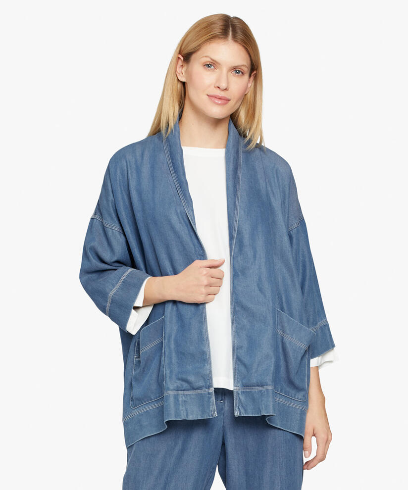 JASNA JACKET, Blue Denim