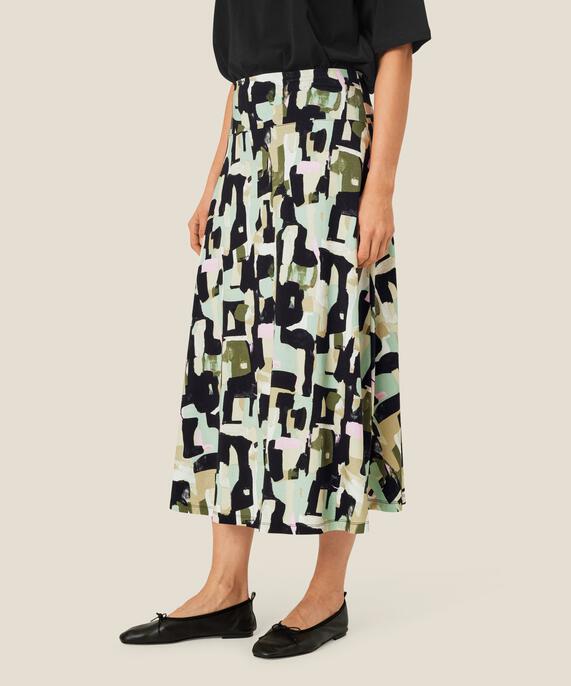 Sabrina JERSEY Skirt, Frosty Green