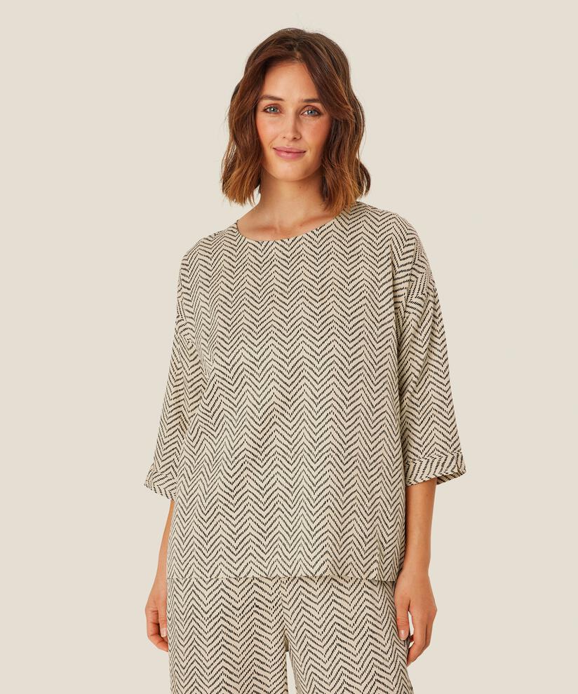 Becca Blouse, Fog