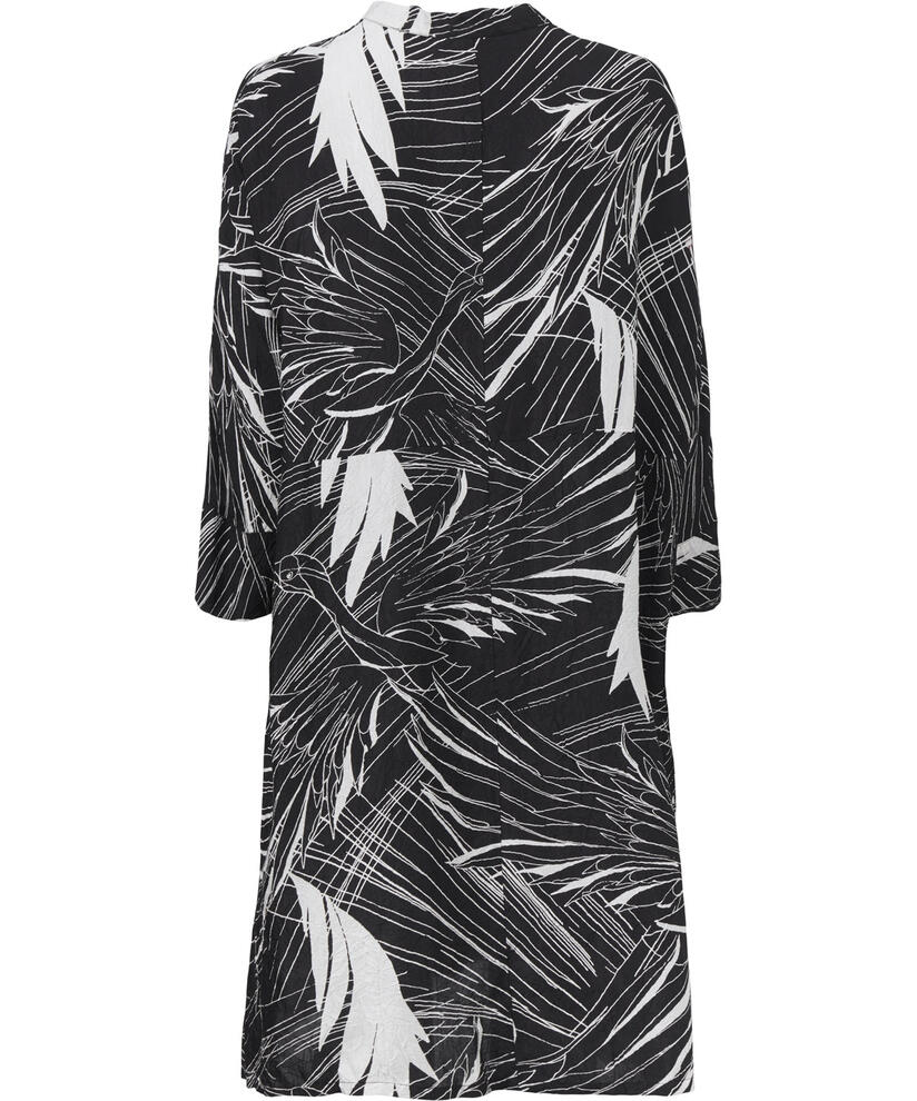 IOSETTA SHIRT DRESS, Black