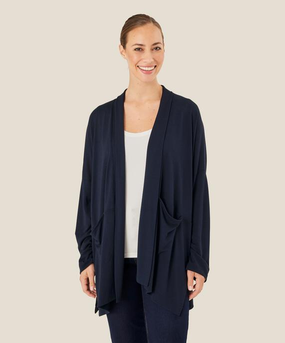 Joette JERSEY Cardigan, Navy