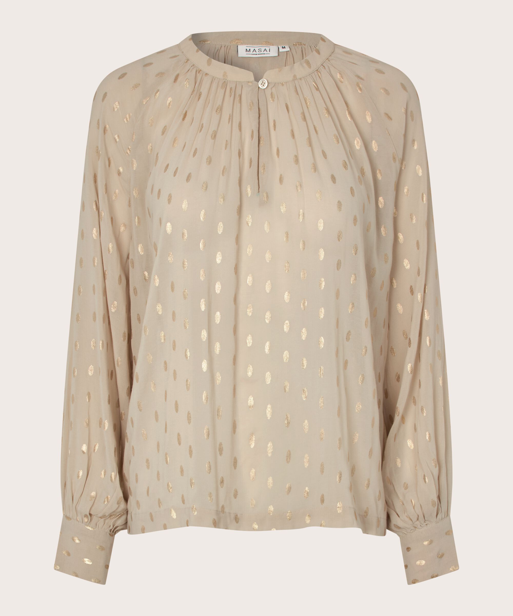 Dornessa Blouse, Oxford Tan
