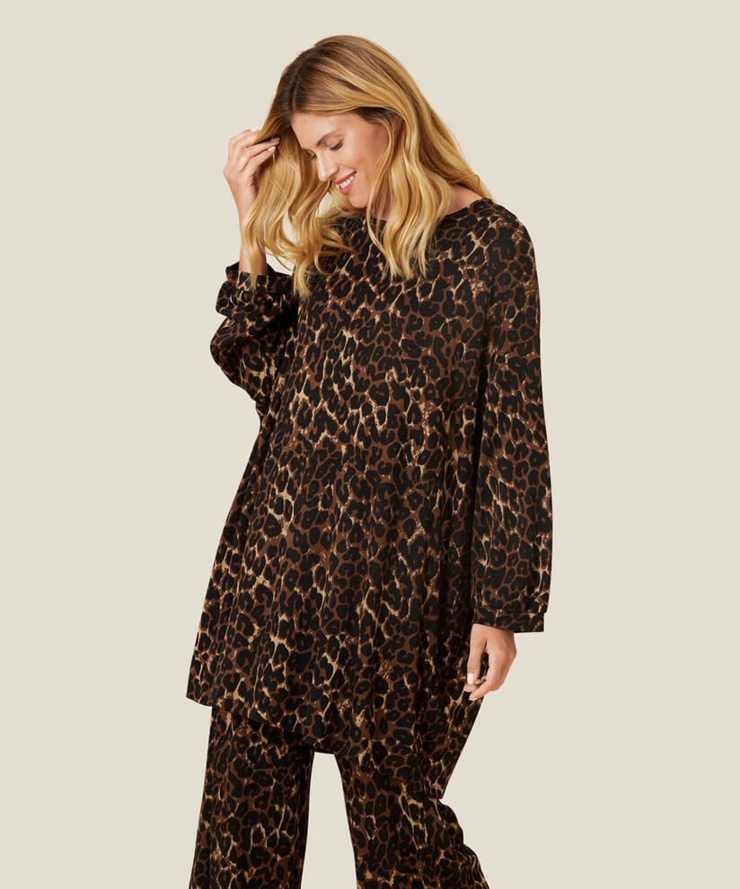 GUNILLE JERSEY TUNIC, Monk's Robe