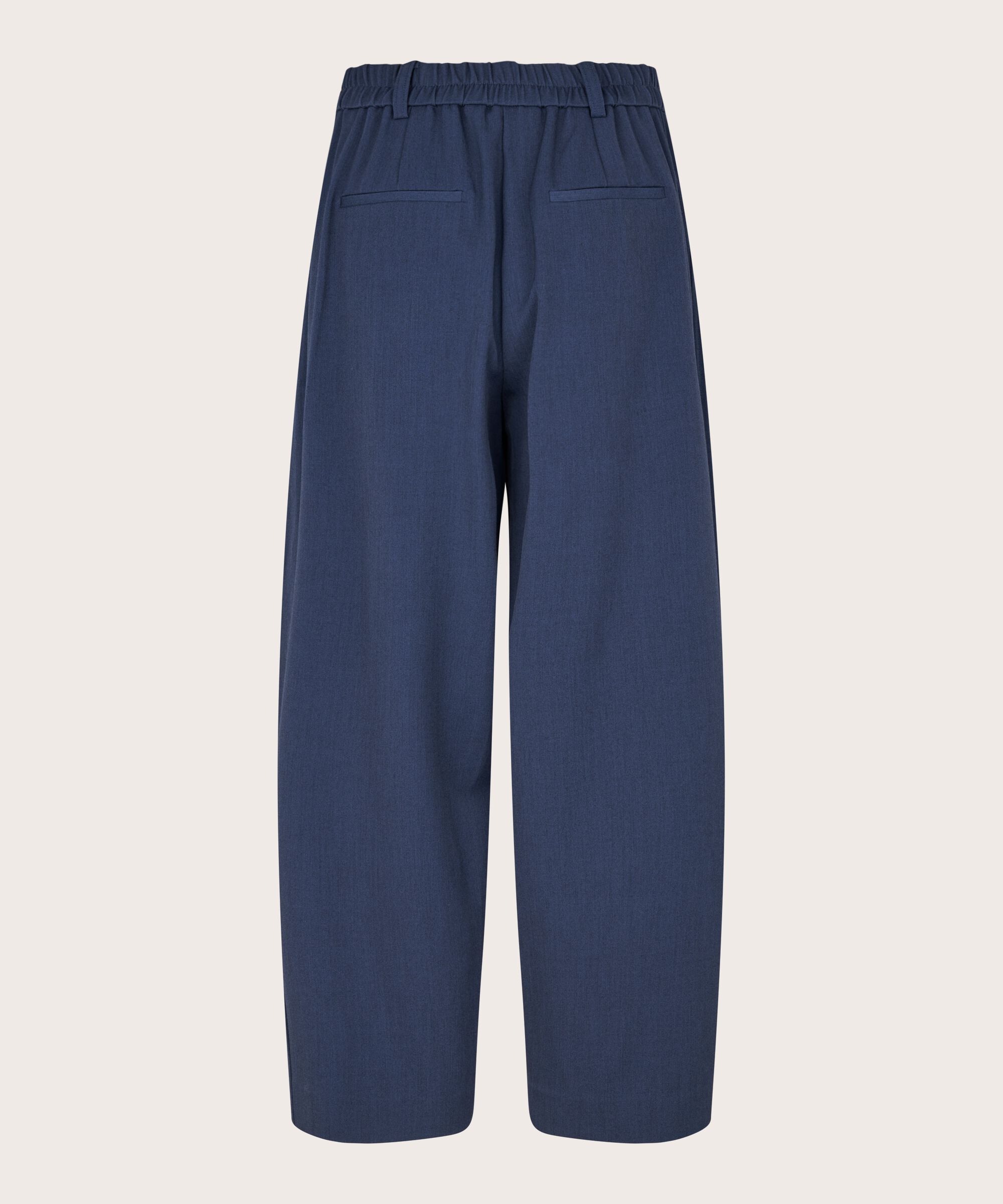 Punna Trousers, Navy Blazer