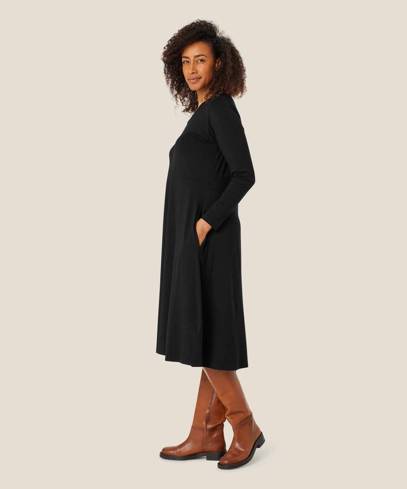 Natsuko JERSEY Dress, Black