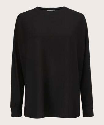 Dema Jersey Top, Black
