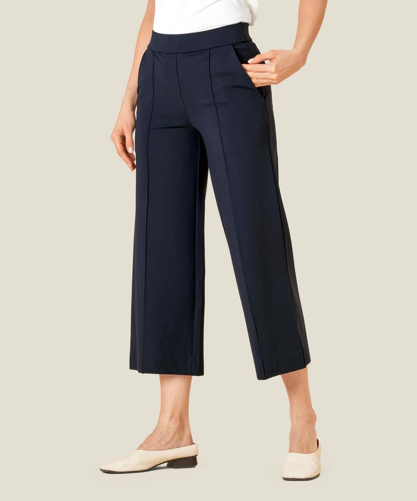Piana JERSEY Trousers, Navy