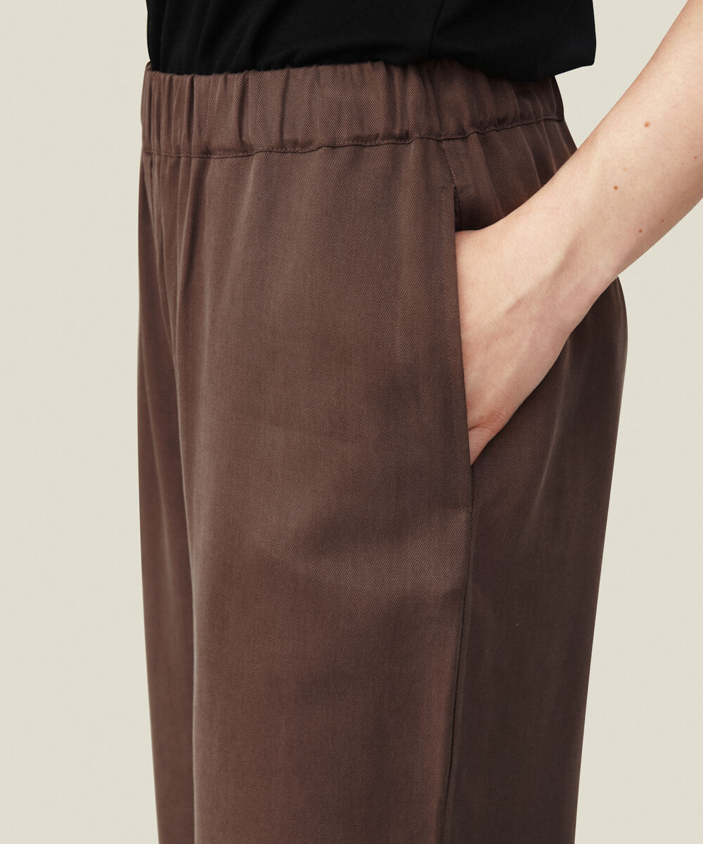 PARI TROUSERS, Chestnut