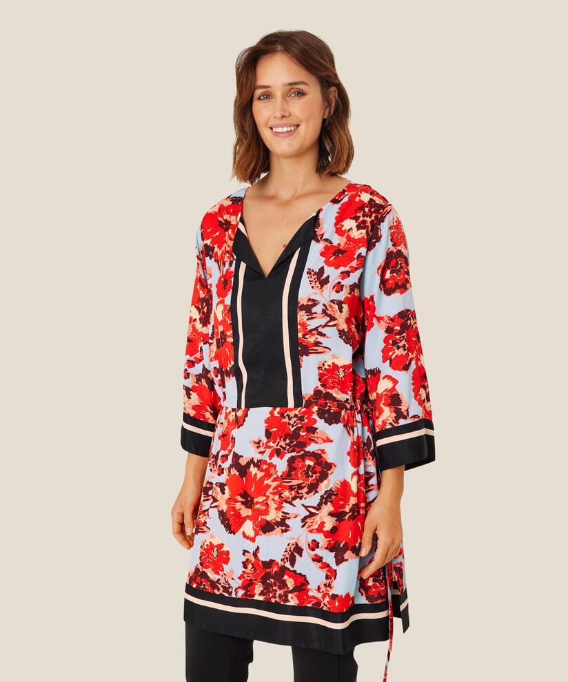 Guilietta Tunic, Orange com