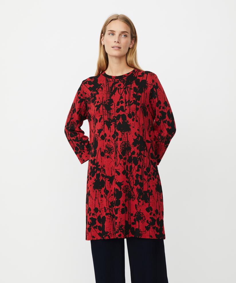 Govilla JERSEY Tunic, Scarlet Sage