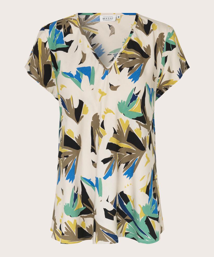 Kallo Blouse, Dusky Green