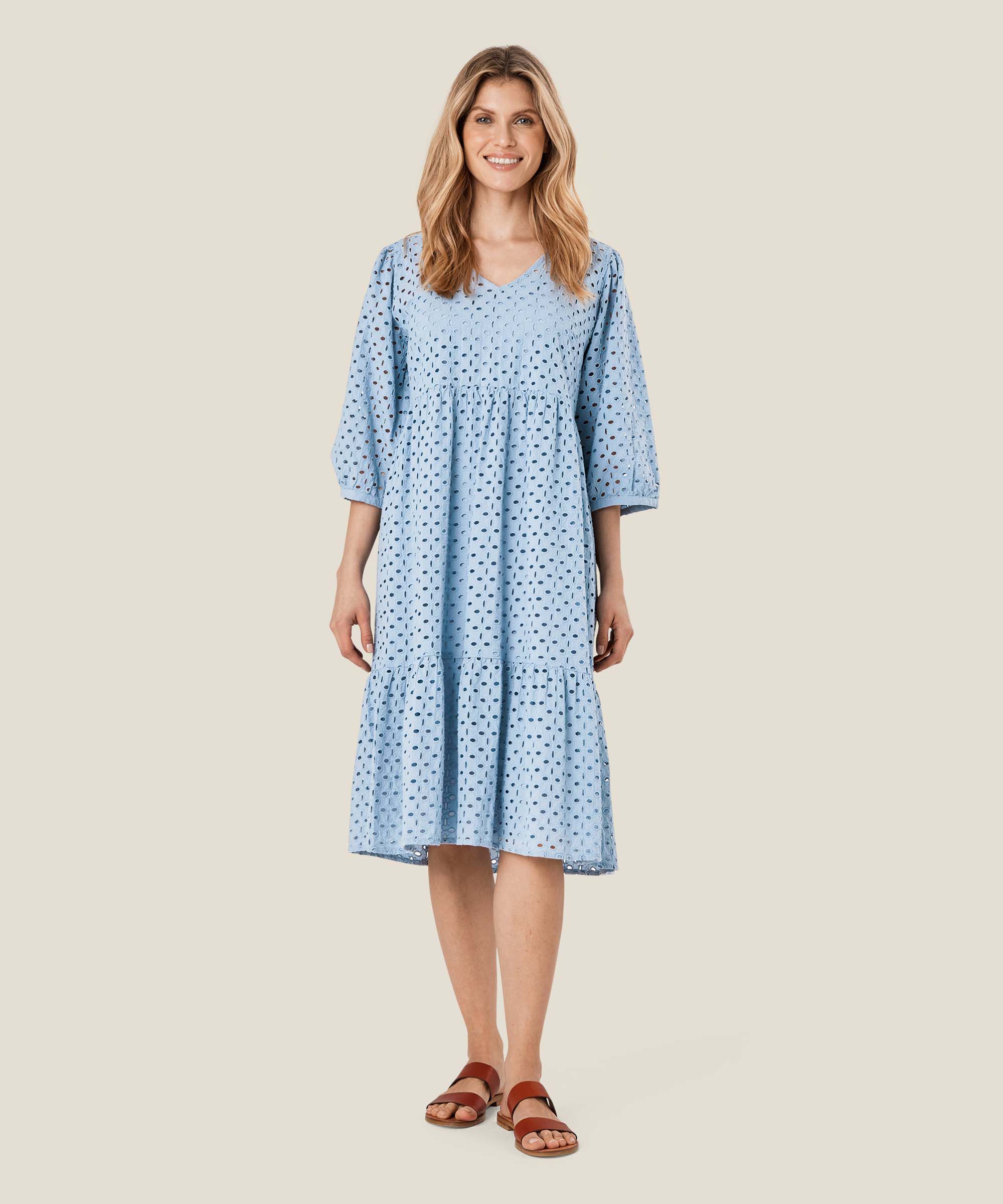 Nette Dress, Ashley Blue