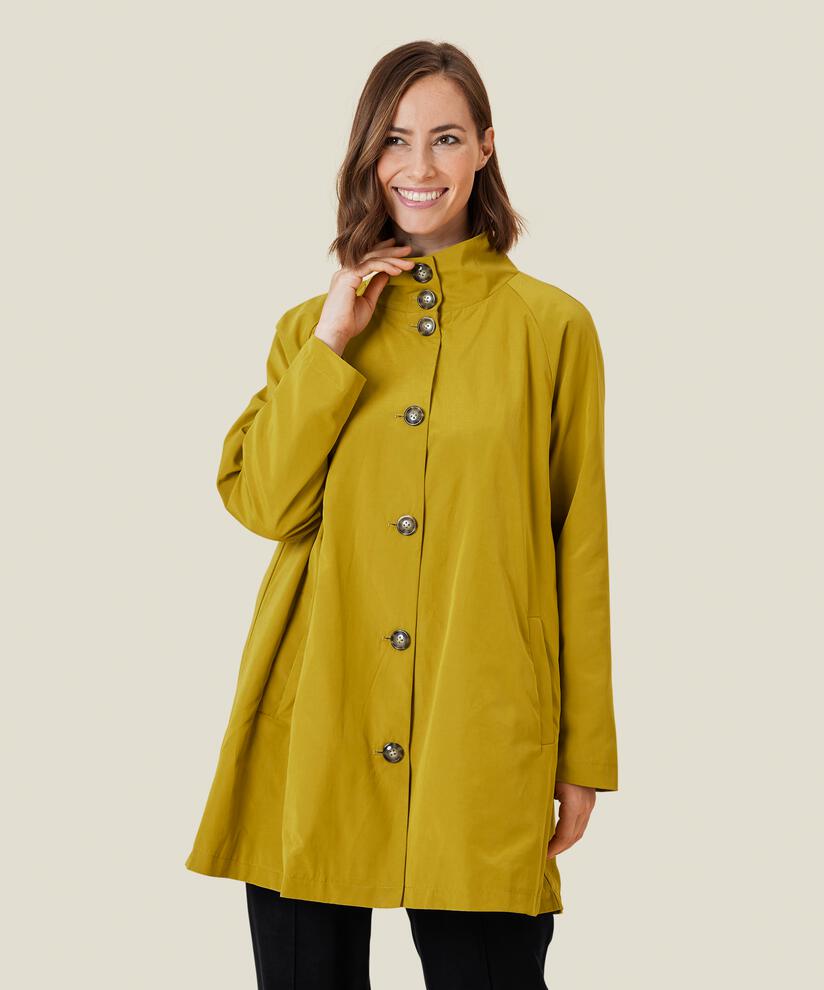 TERESA COAT, Olive Oil, hi-res