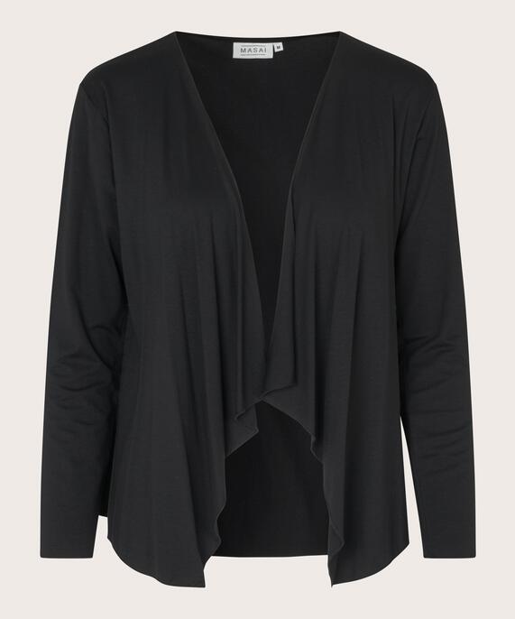 Itally JERSEY Cardigan, Black