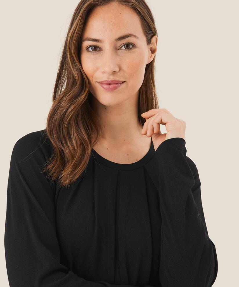 Gisela JERSEY Tunic, Black