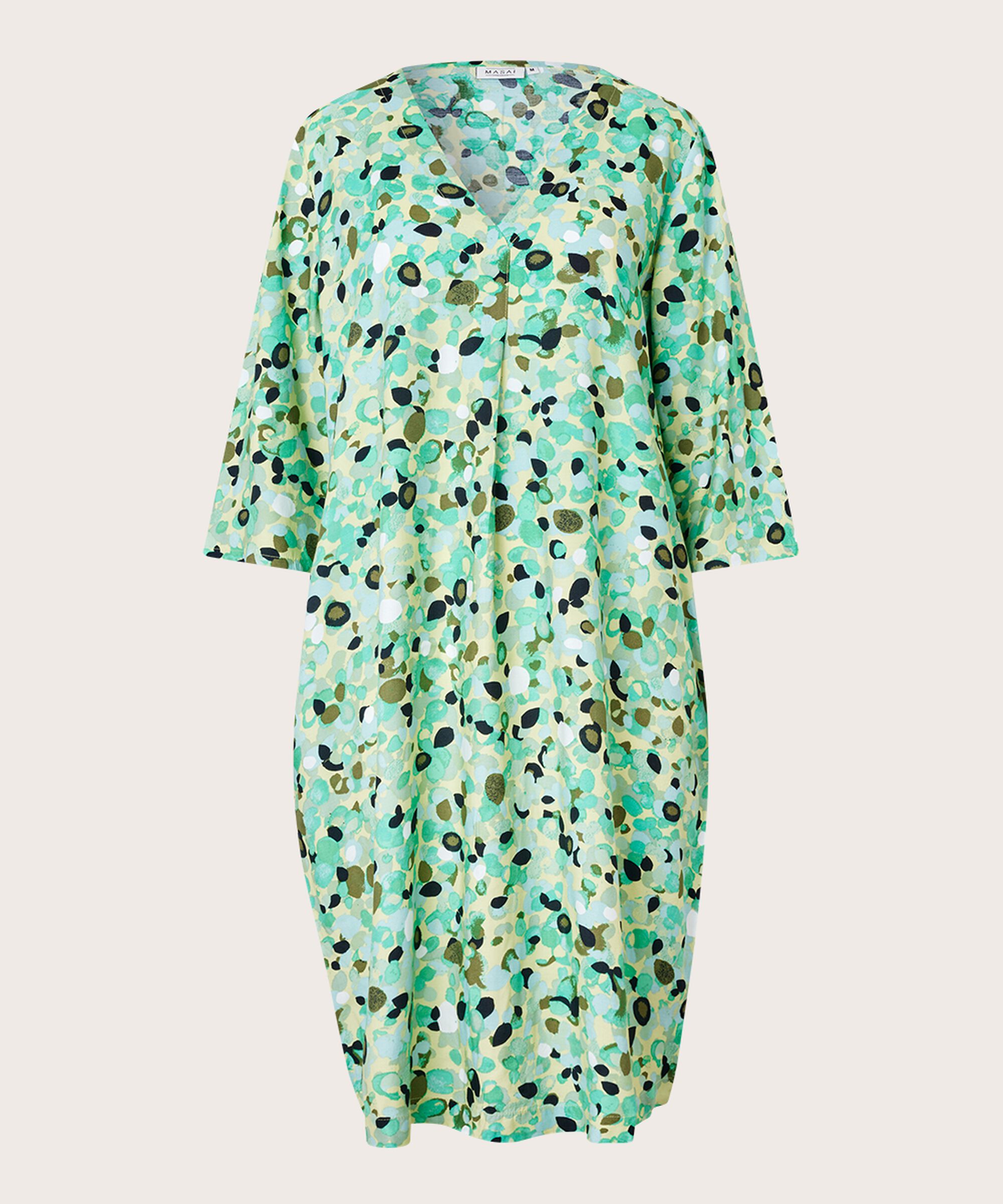 Nodetta Dress, Winter Green