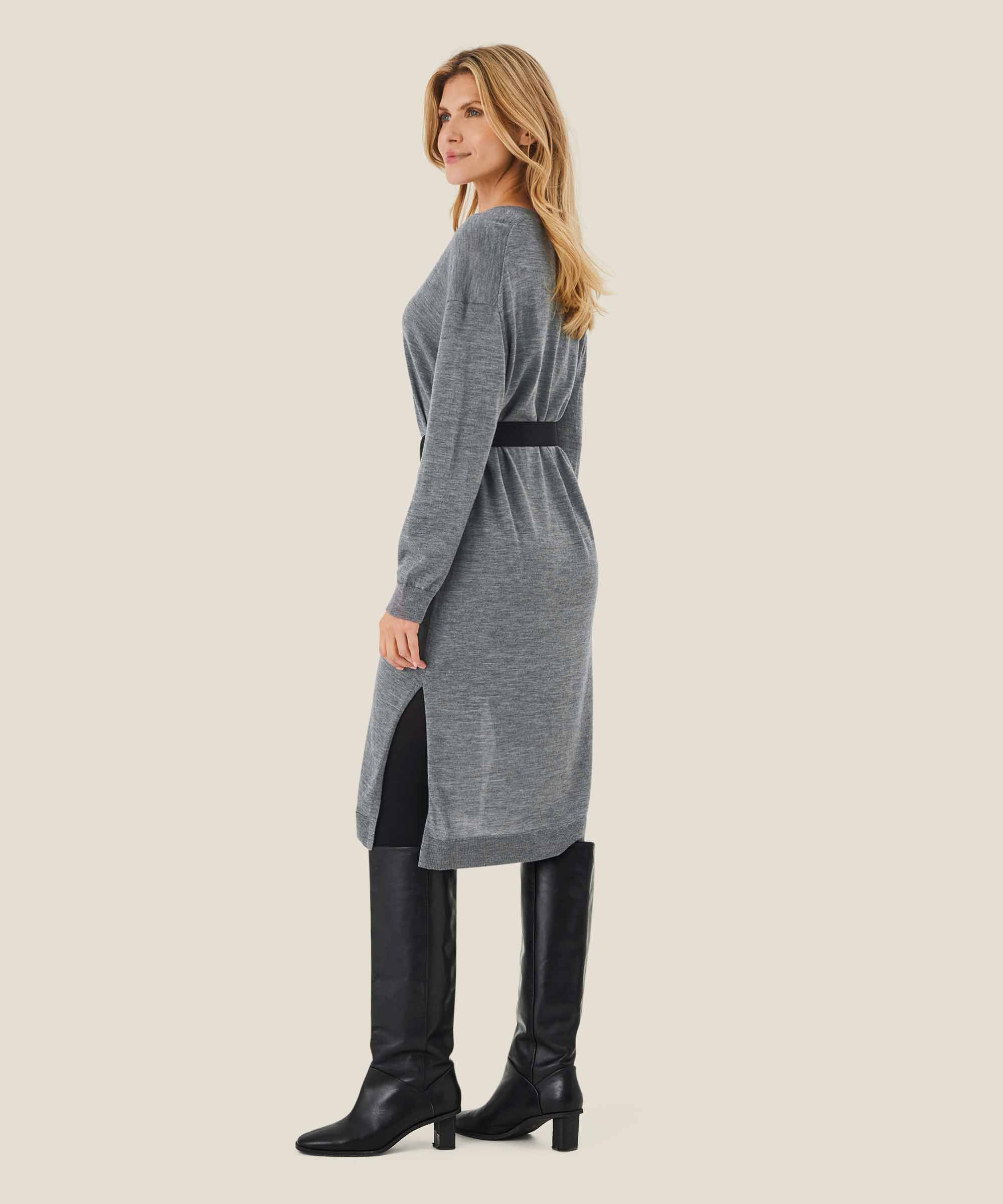 Nina Dress, M. Grey mel.