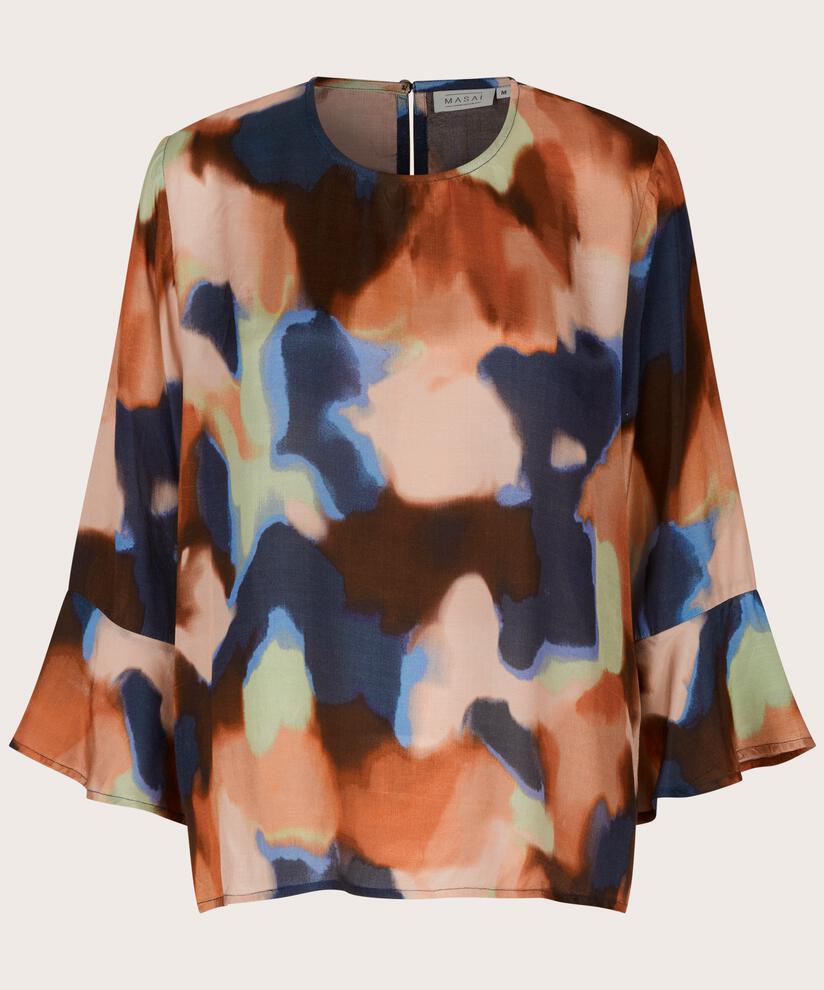 Bicca Blouse, Rose Smoke