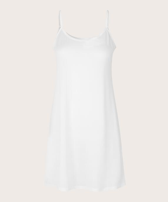 Helle Jersey Slip Dress, Cream