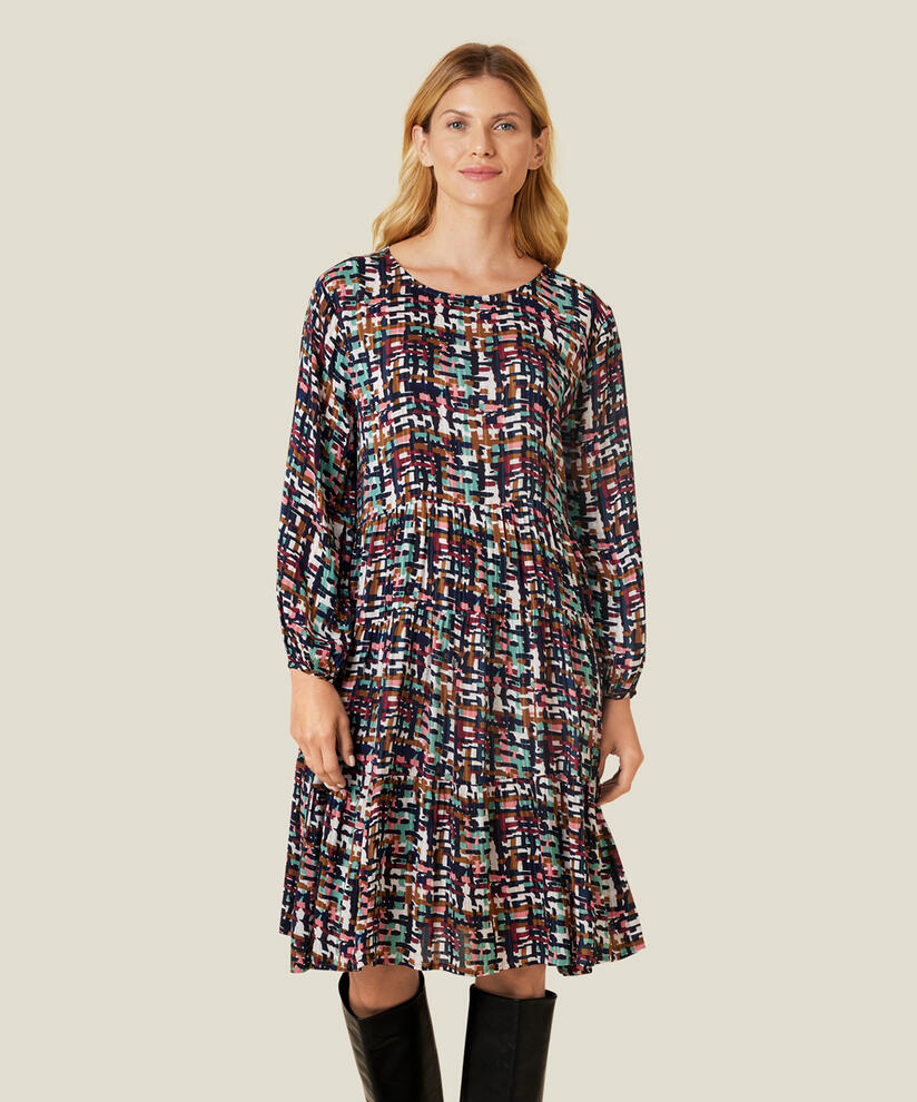 NORINA DRESS, Syrah