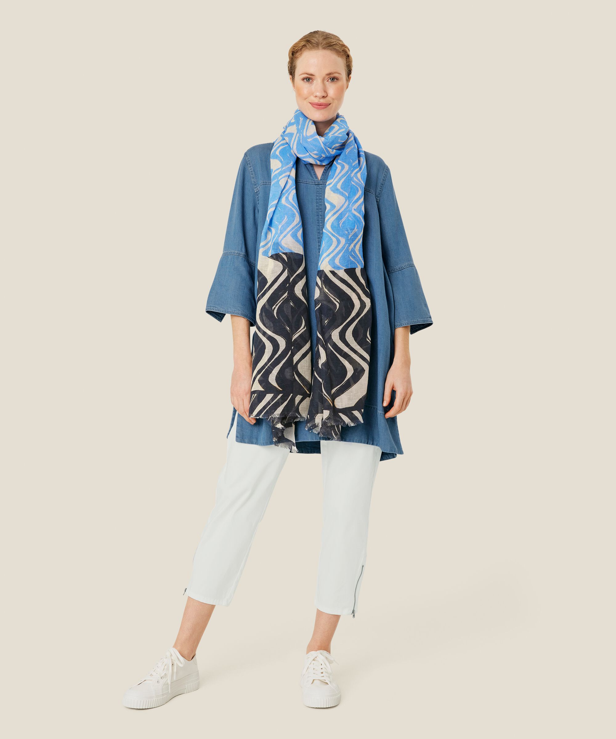 Aylin Scarf, Blue Bonnet