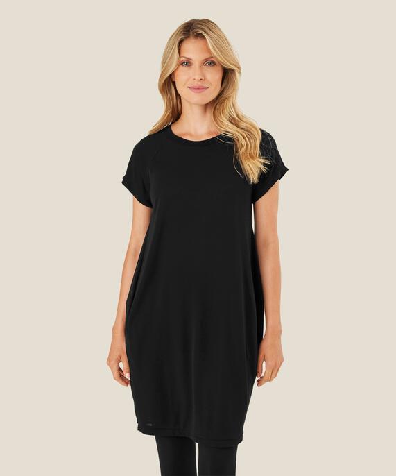 Galina JERSEY Tunic, Black