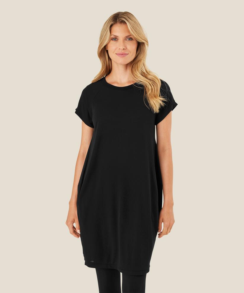 Galina JERSEY Tunic, Black