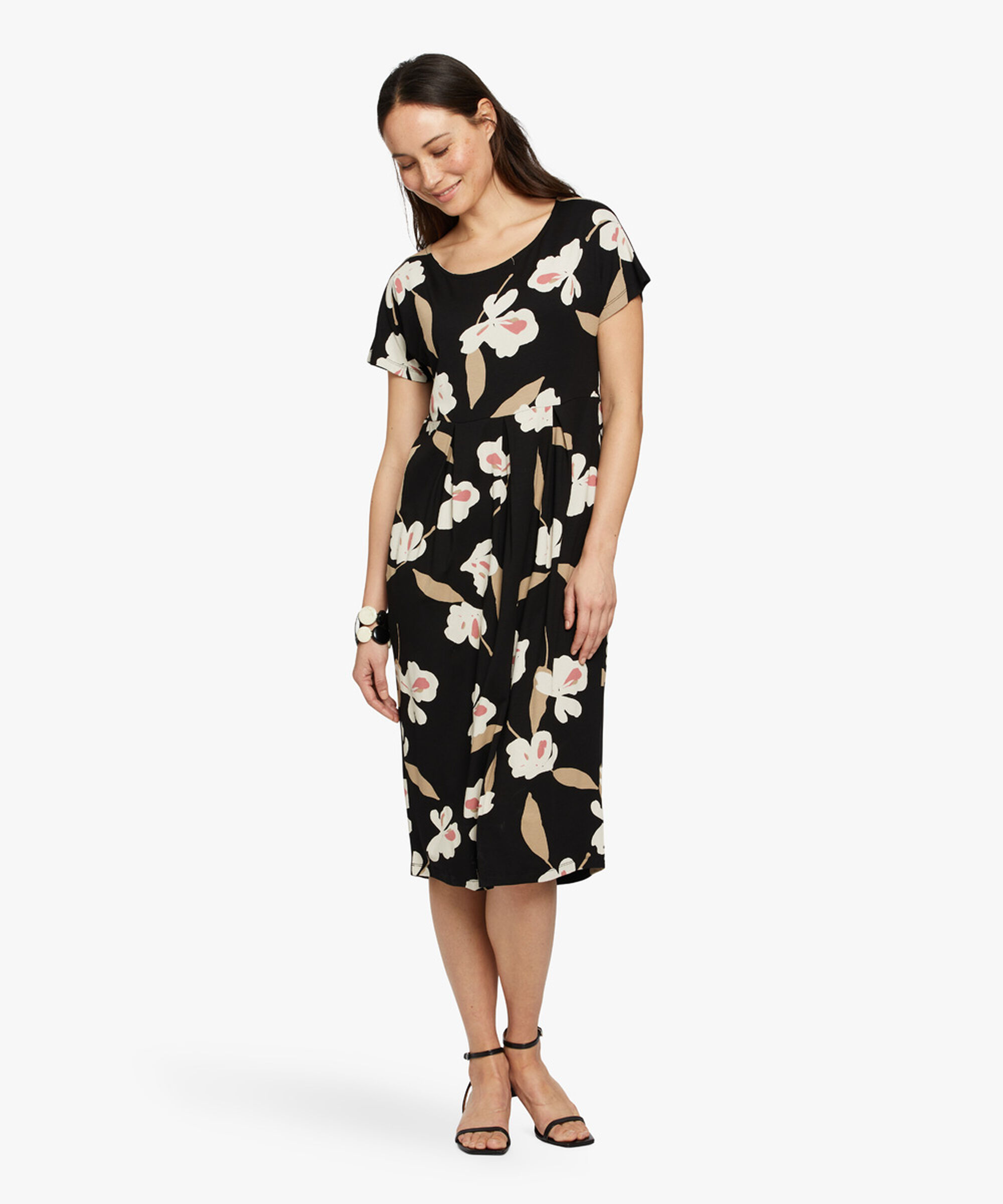 OLNIA DRESS, Dusty Cedar