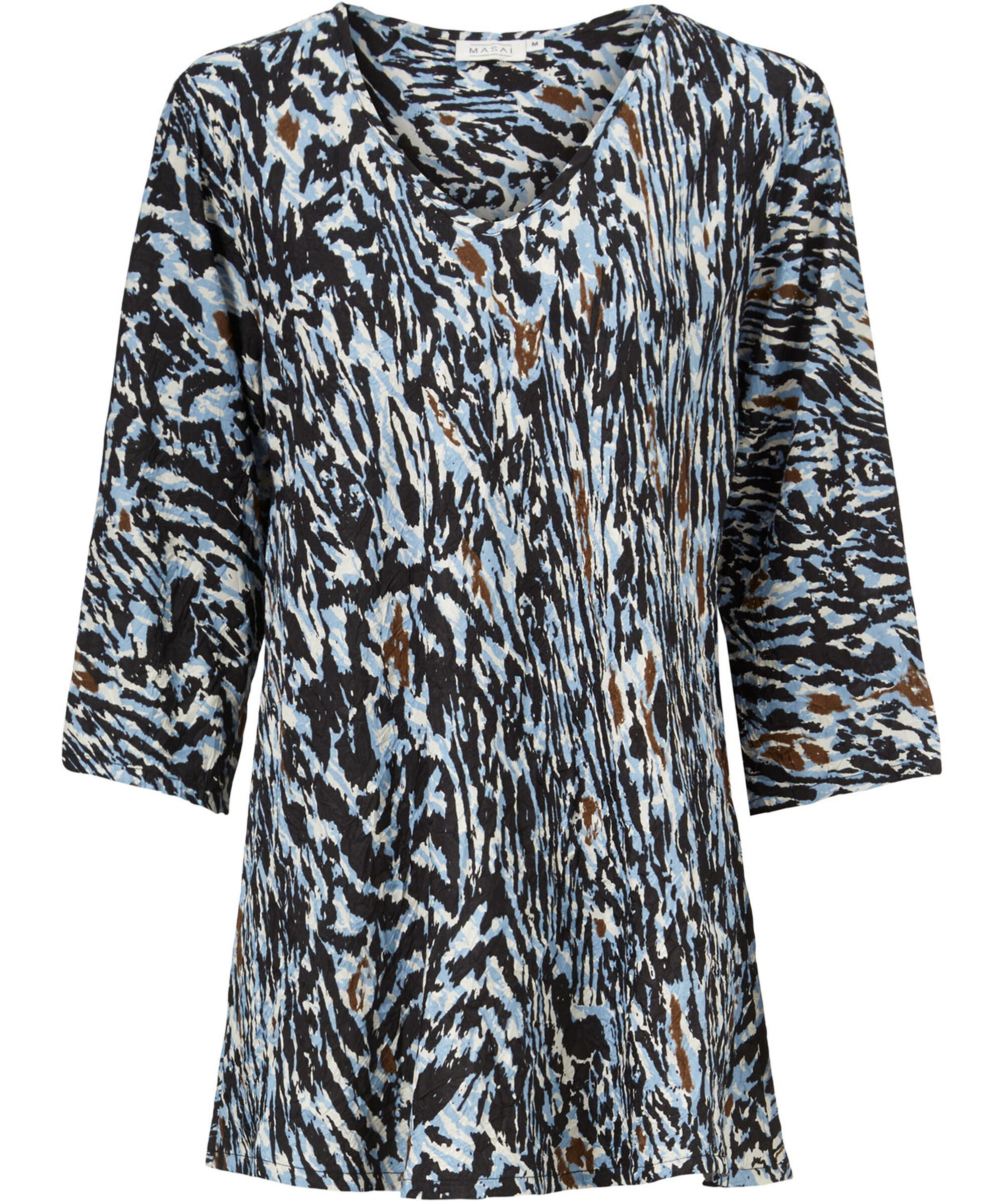 KATA TOP, Faded Denim