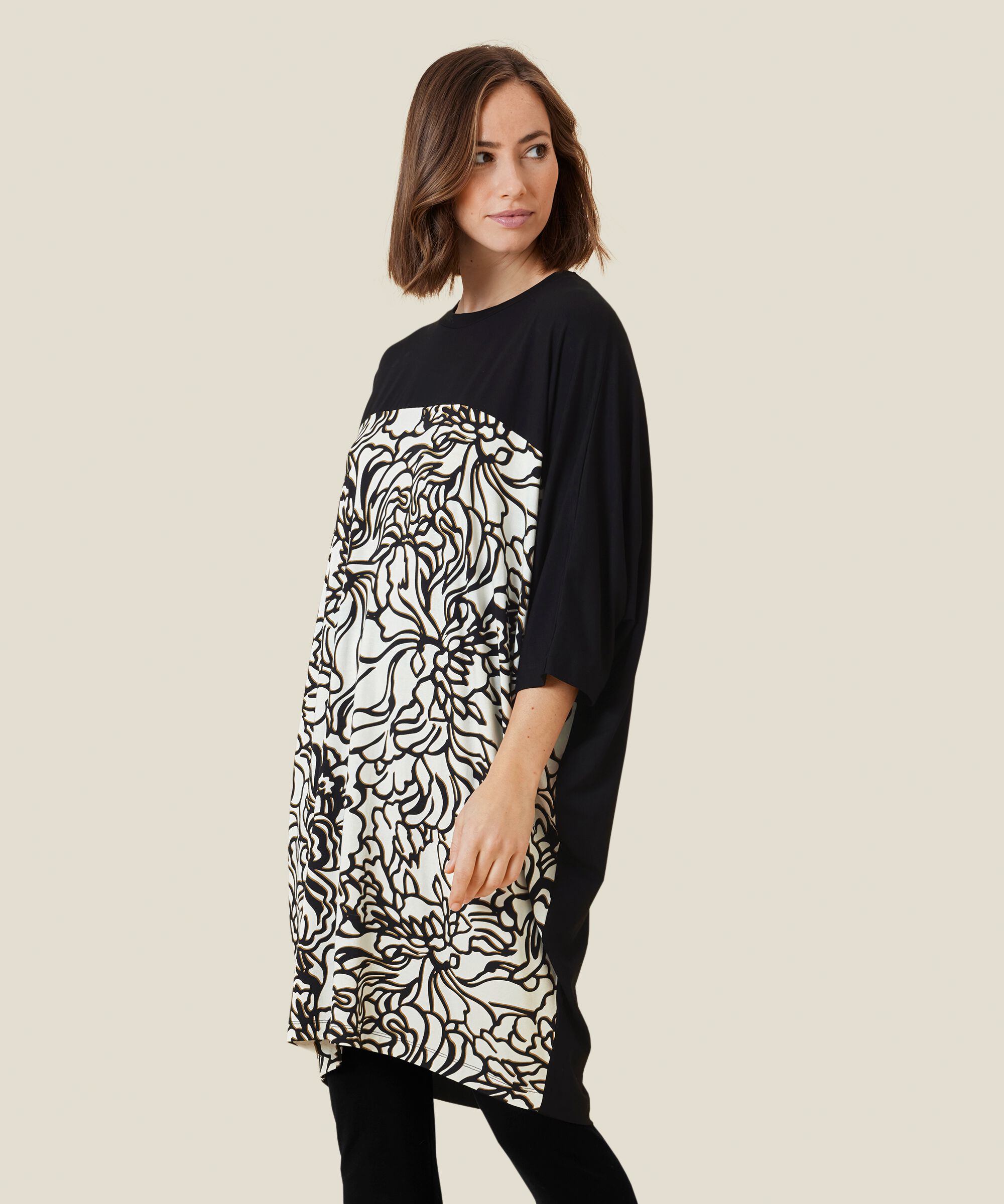 NYCOLE JERSEY DRESS, Dijon