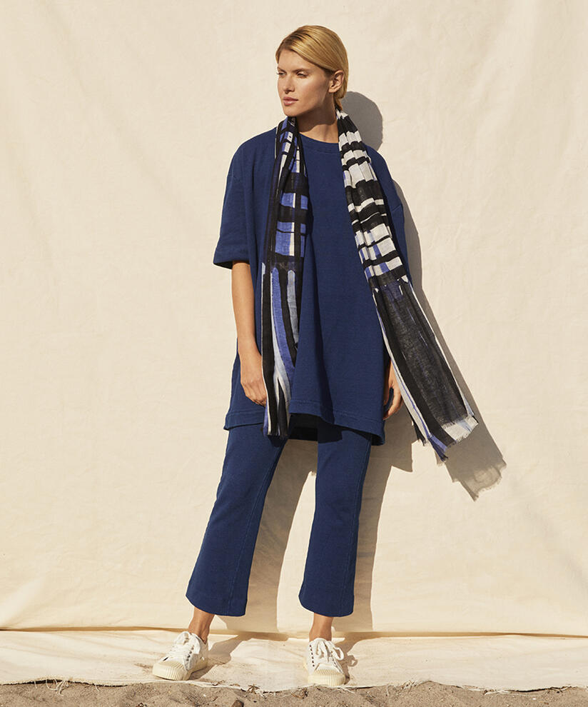 PABA JERSEY TROUSERS, Indigo, hi-res
