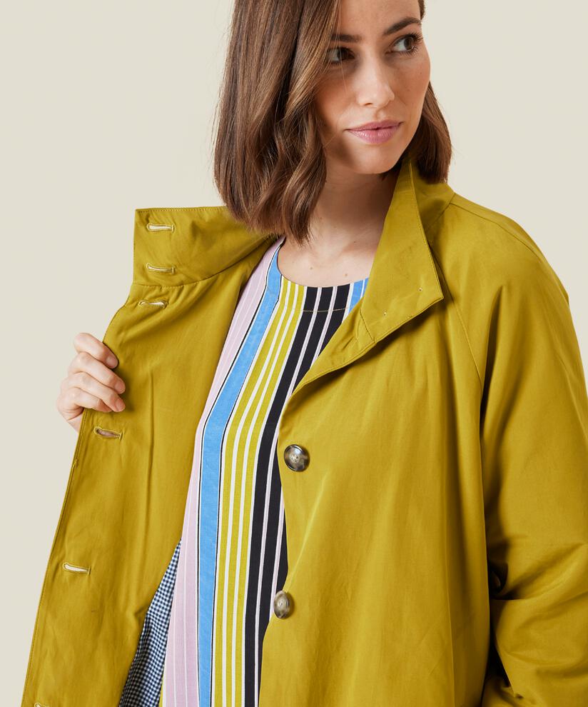 TERESA COAT, Olive Oil, hi-res