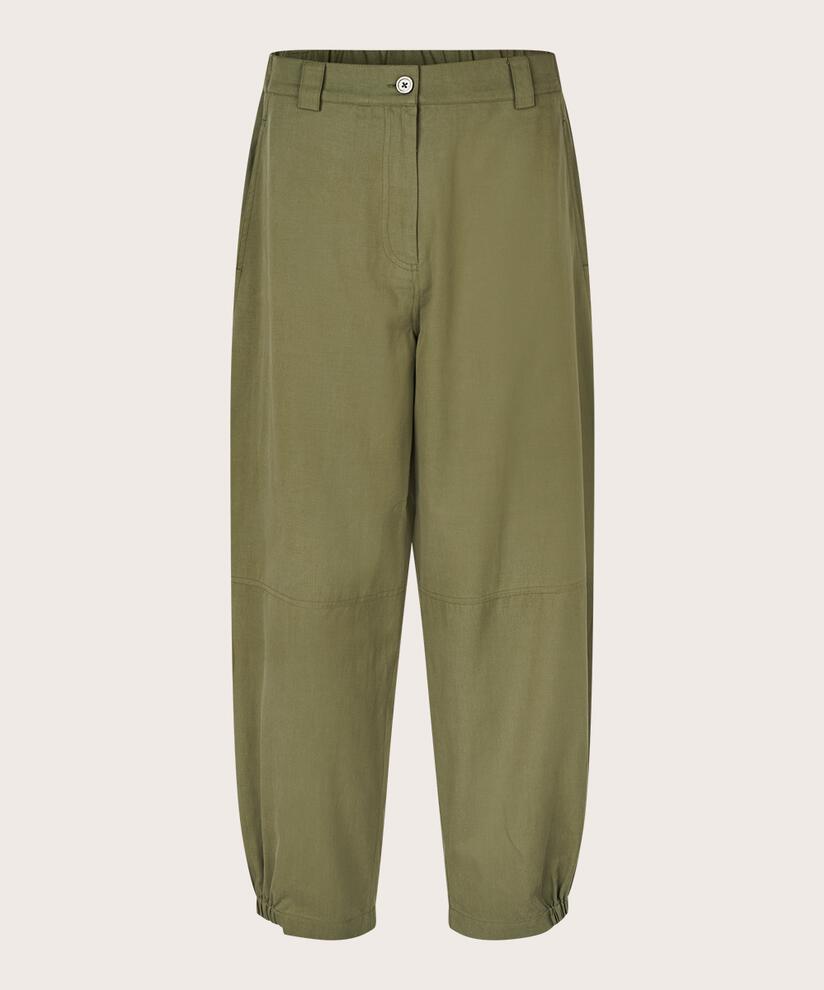 Prionna Trousers, D. Lichen Green
