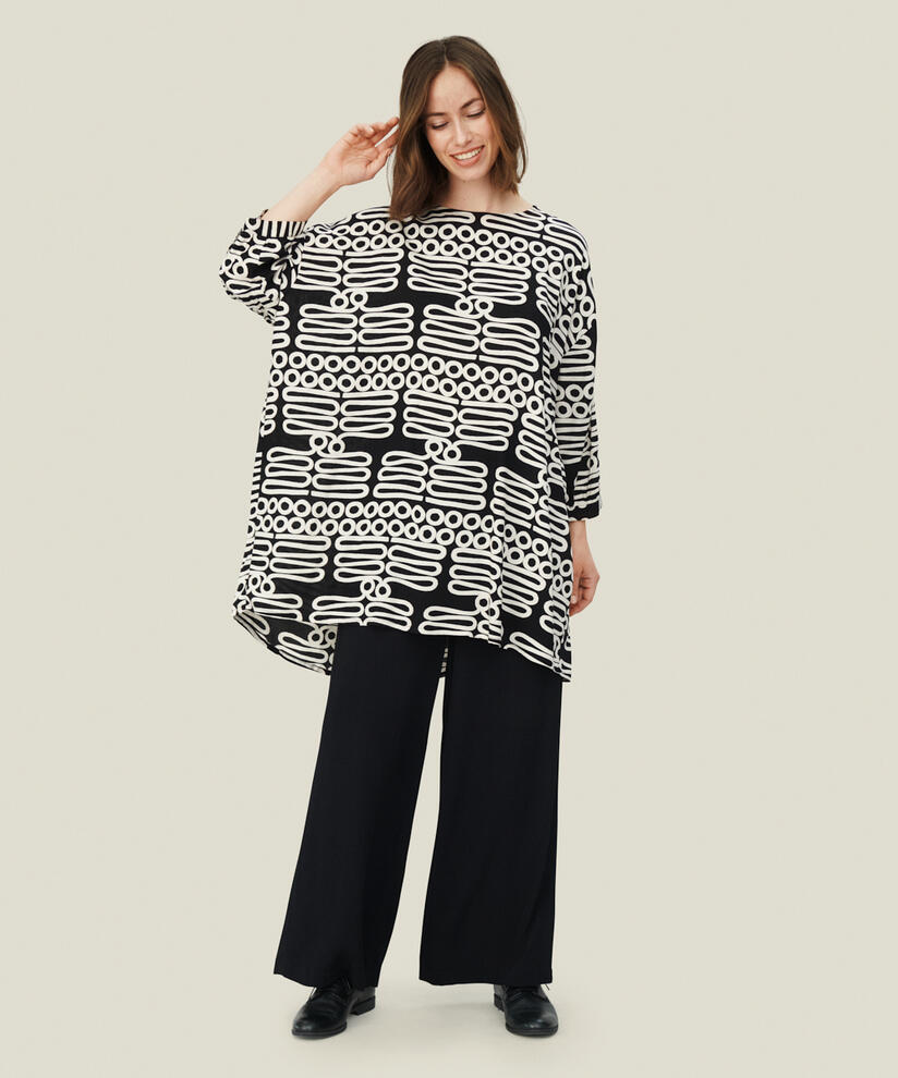 GUNILLA TUNIC, Black
