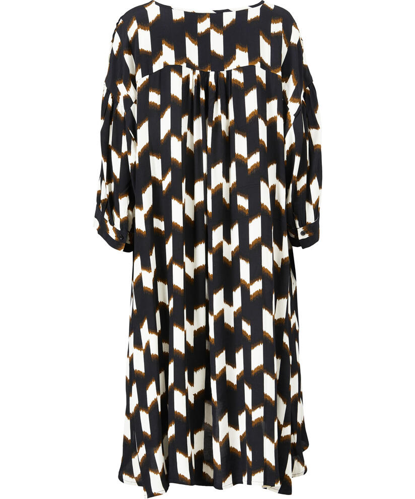 NINKI DRESS, Chestnut