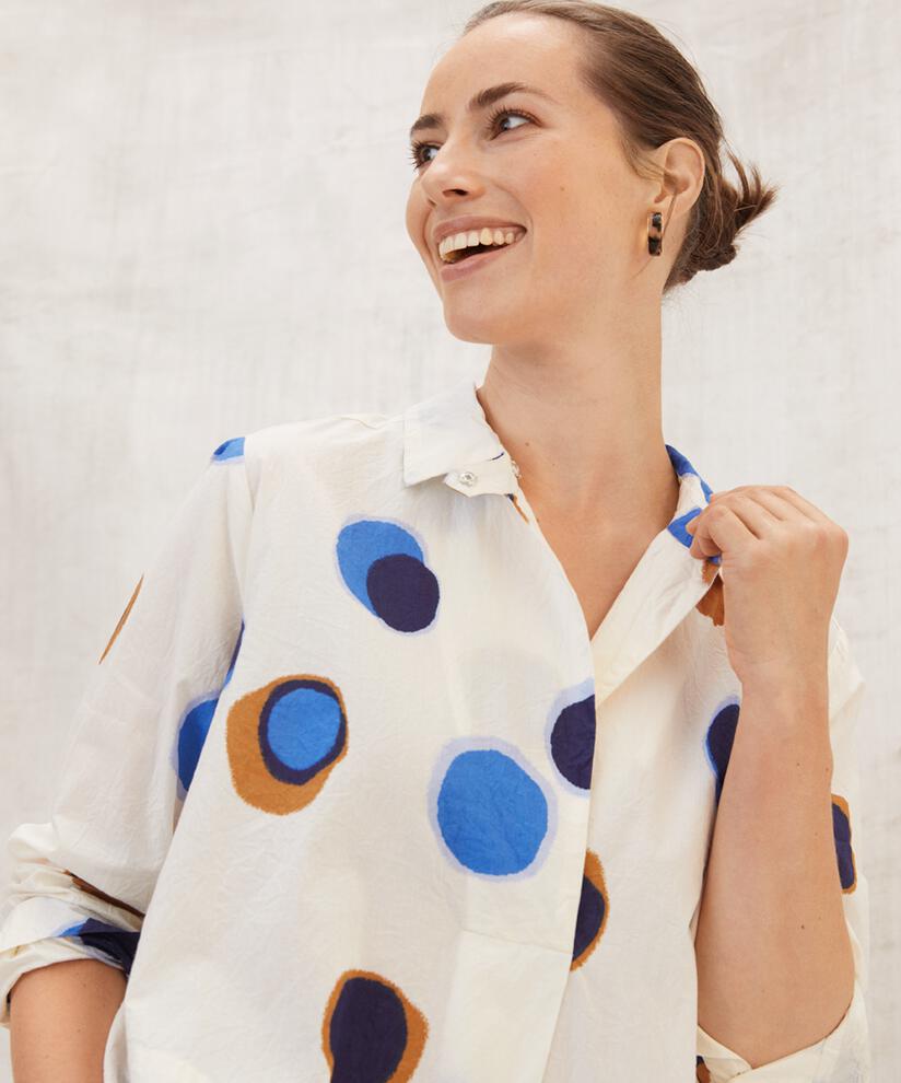 Gaby Tunic, Nebulas Blue