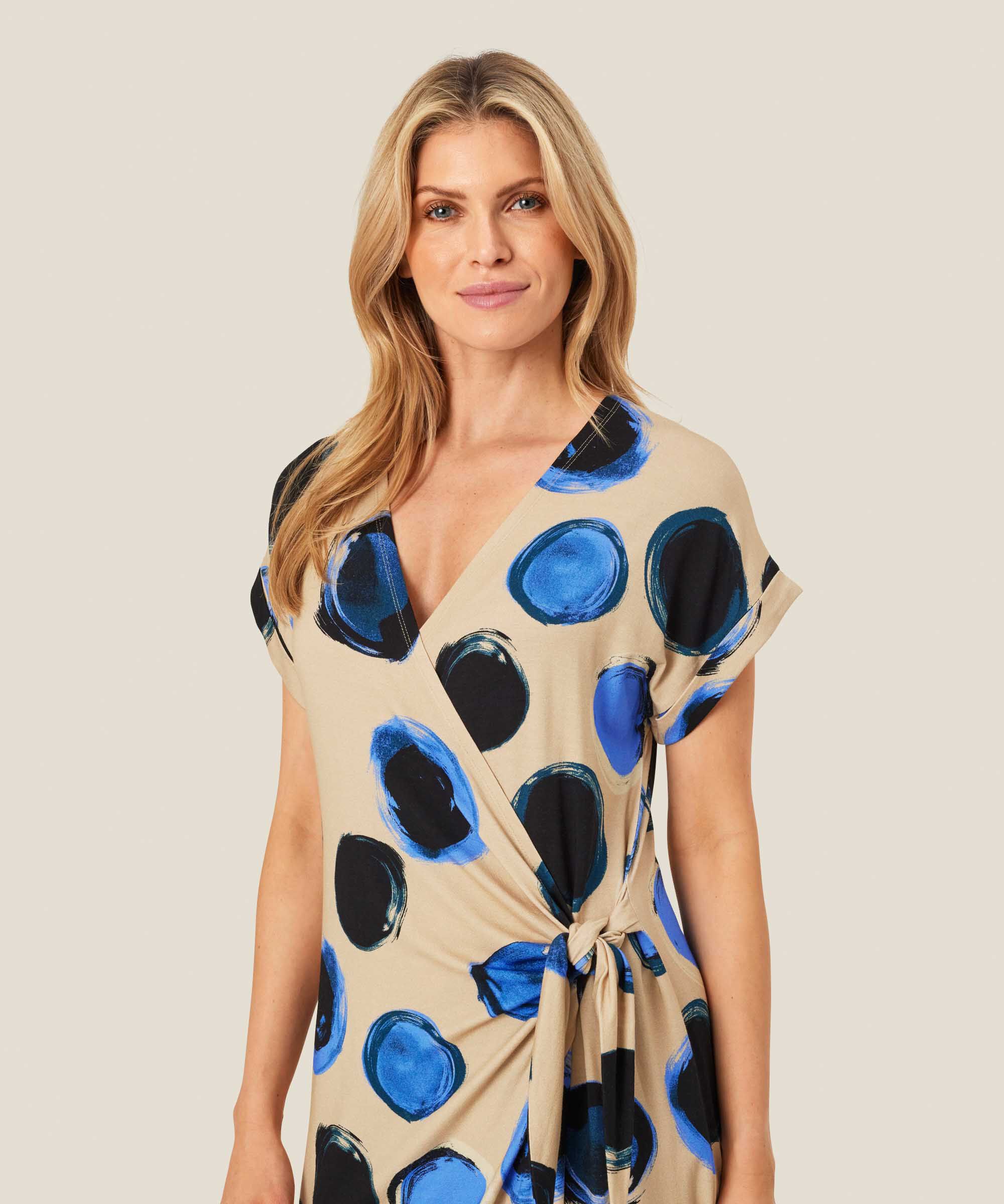 Orva JERSEY Dress, Ultramarine