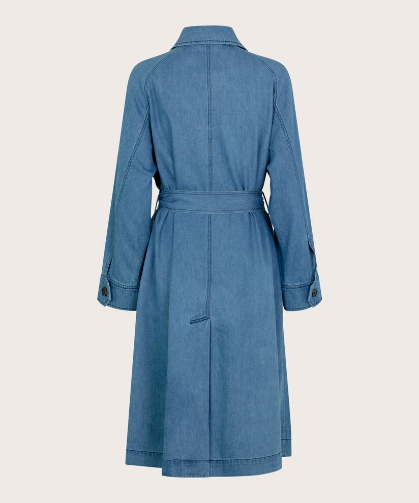 Tova Coat, Light Denim