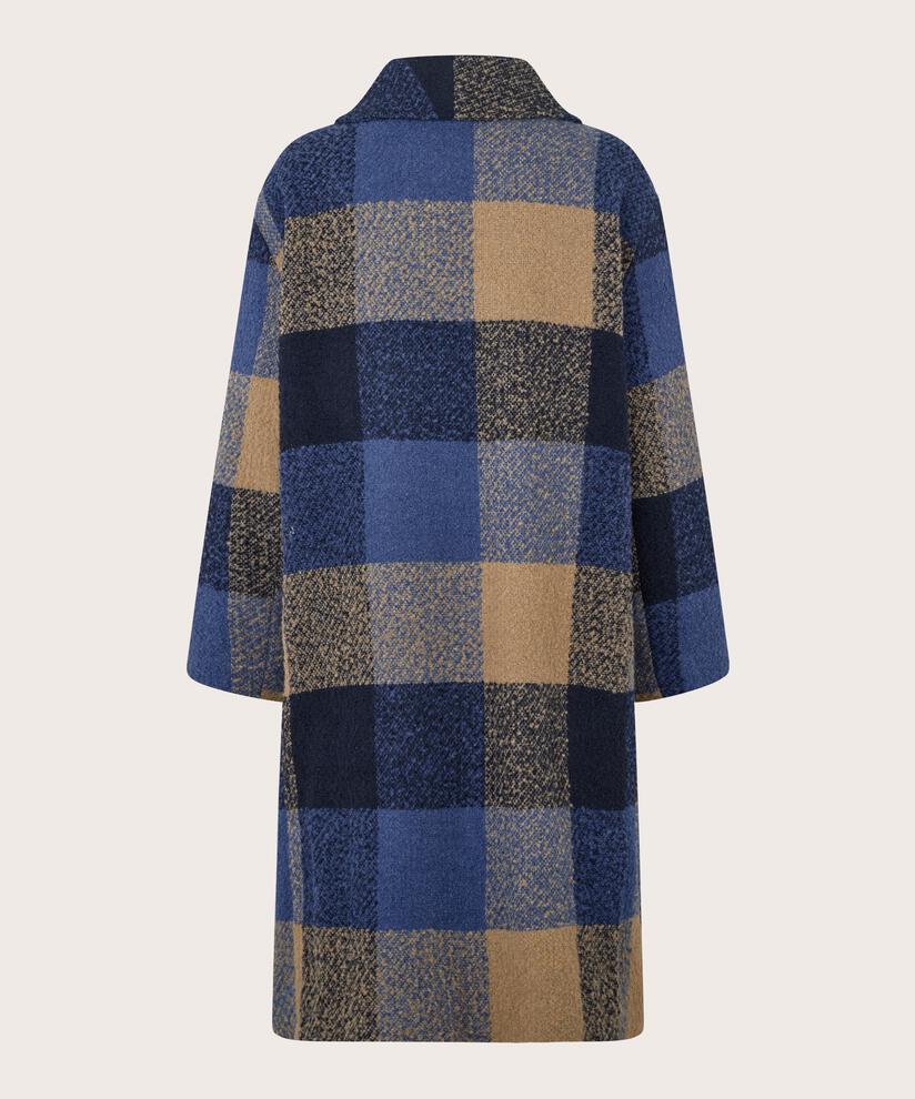 Tasoula Coat, Navy Blazer