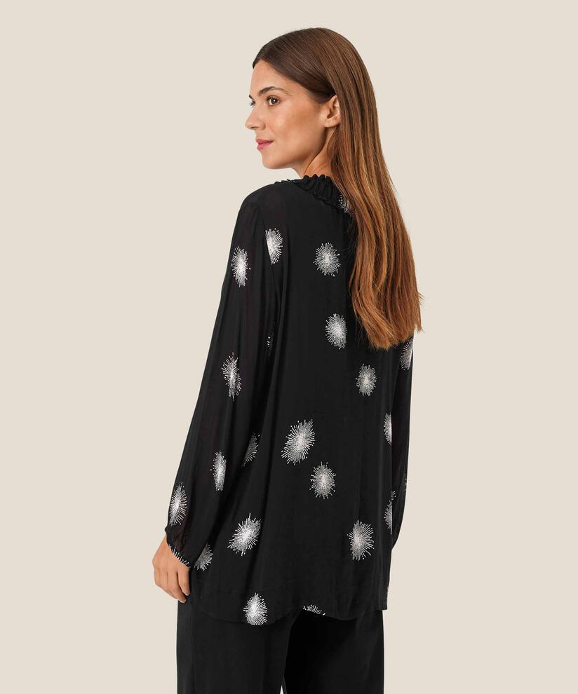 Bunika Blouse, Black