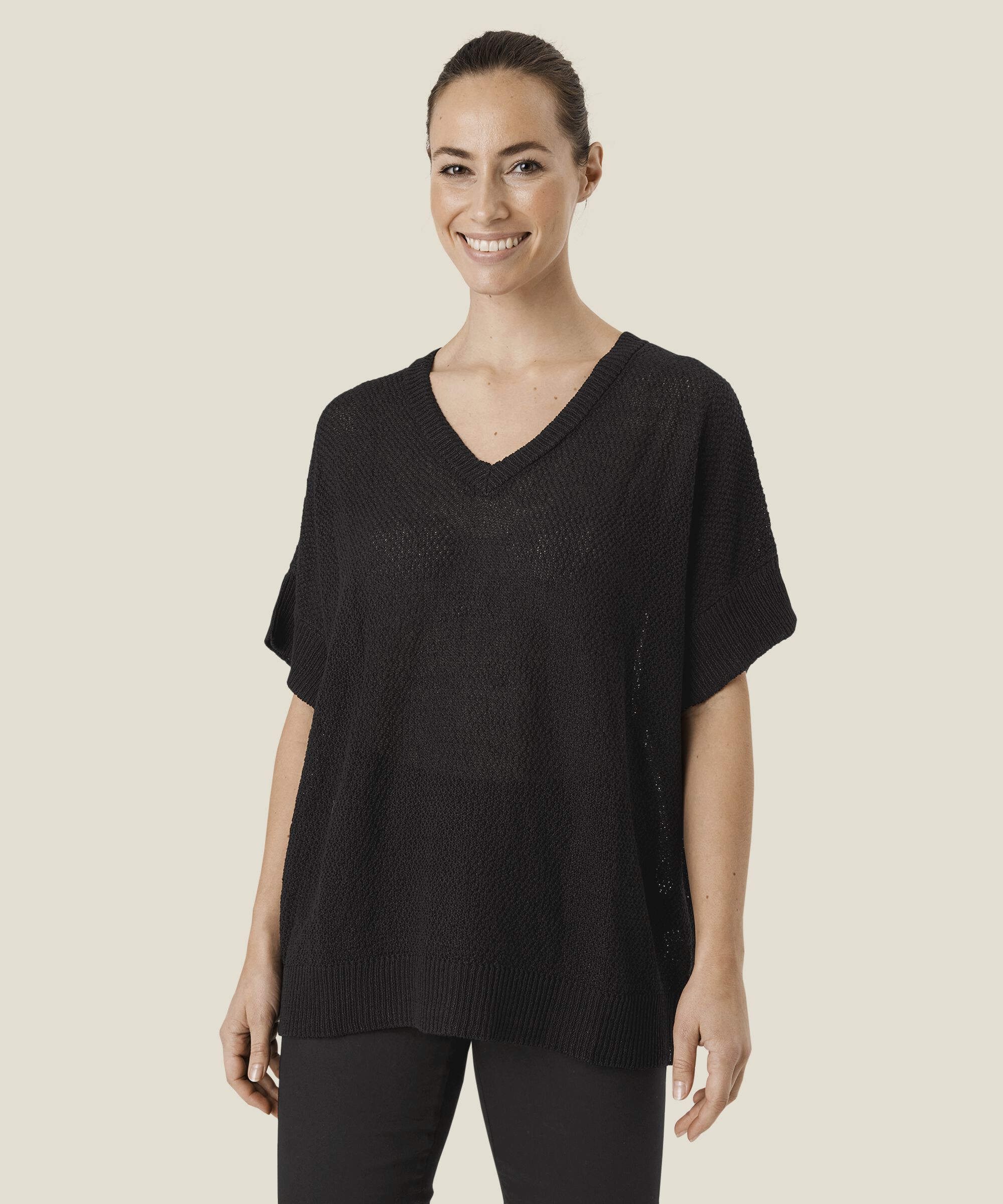 FABIANA TOP, Black