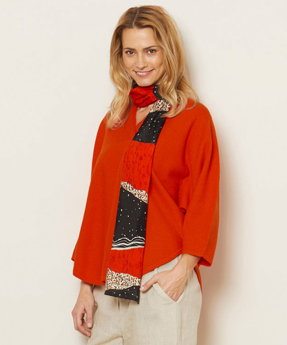 ALONG SCARF, Pumpkin