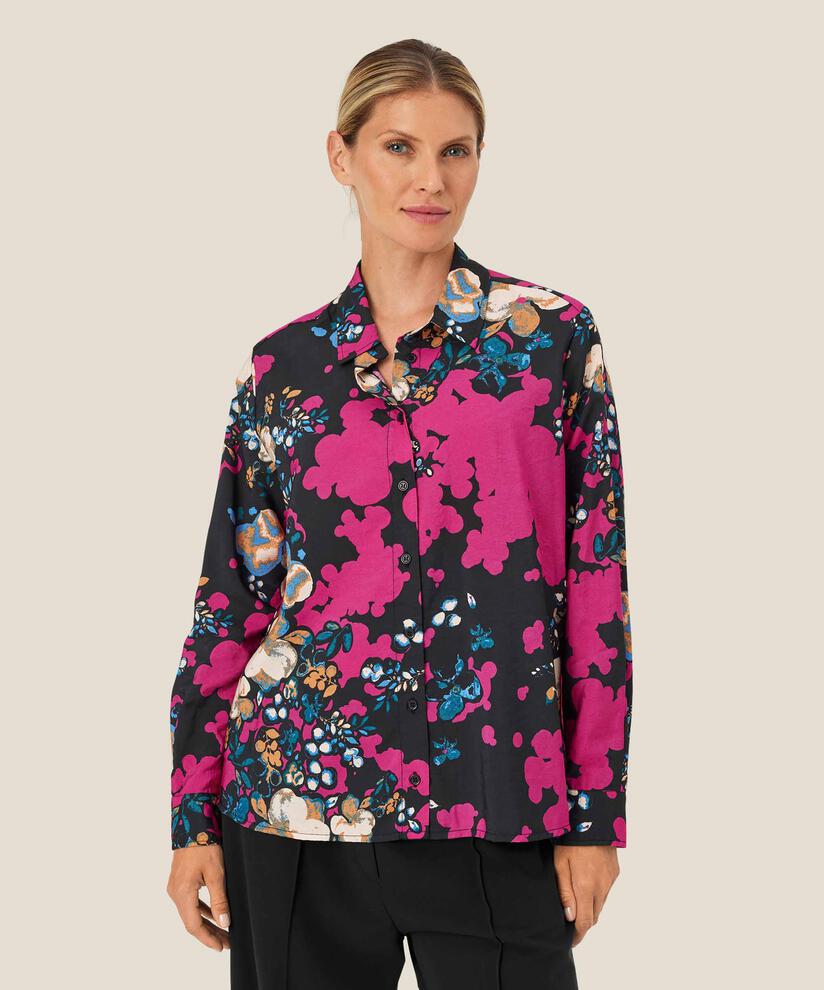 Imma Shirt, Fuchsia Red