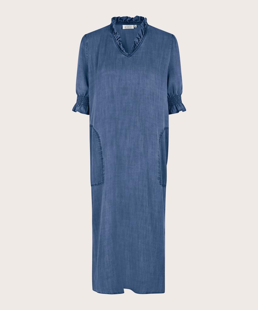 Nydelana Denim Dress, Washed denim