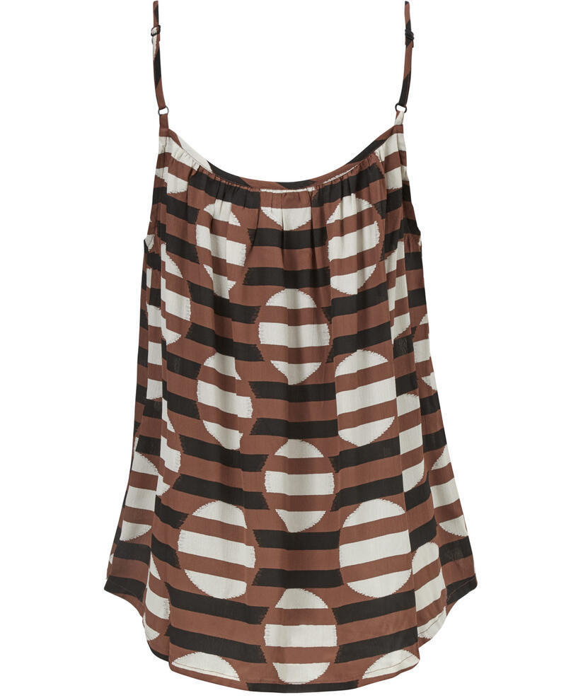 EDIE TOP, Chestnut