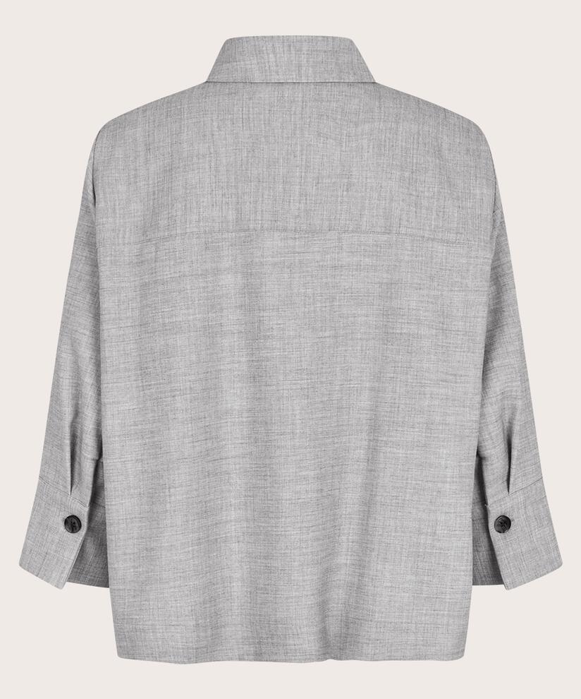 Idakaia Shirt, L. Grey mel.