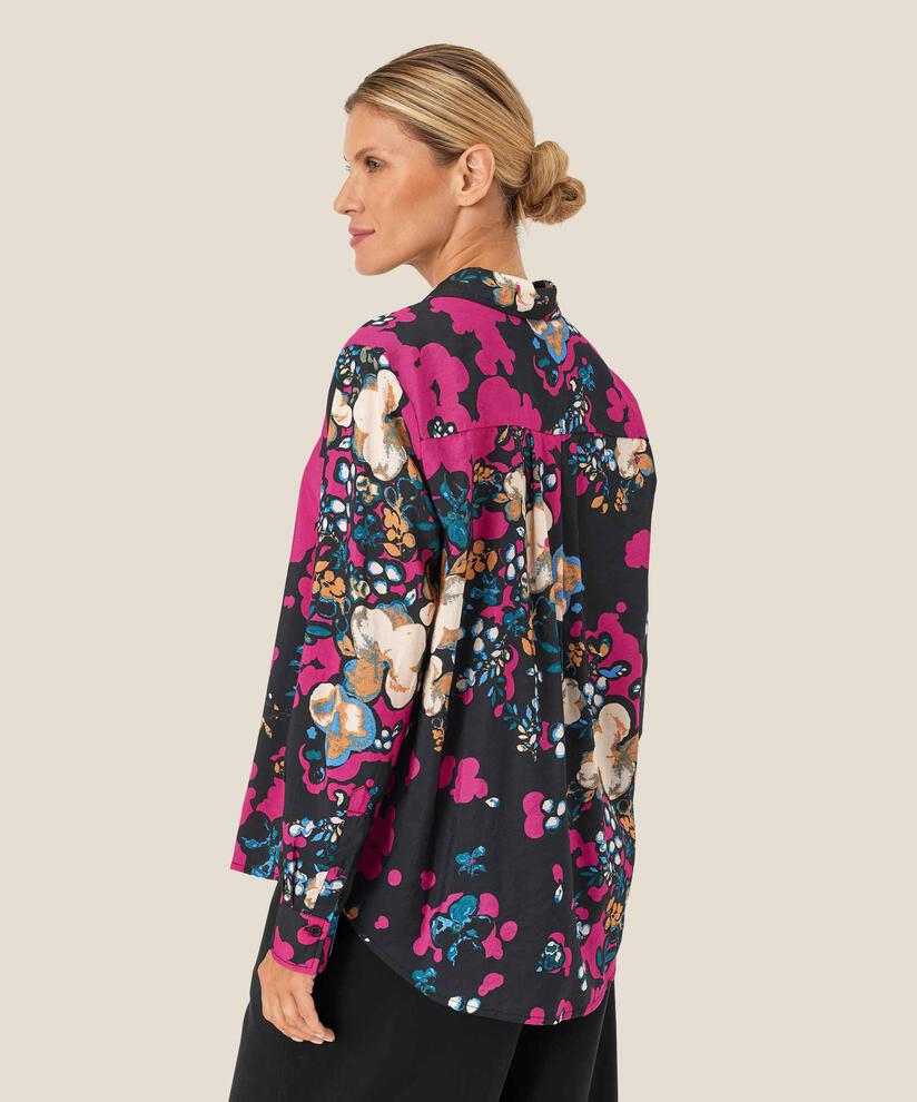 Imma Shirt, Fuchsia Red